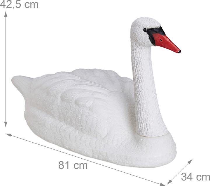 Image du produit Relaxdays Figurine Cygne