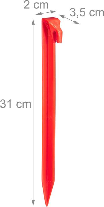 Actual product image Relaxdays Pegs