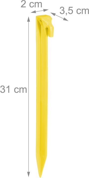 Actual product image Relaxdays Pegs