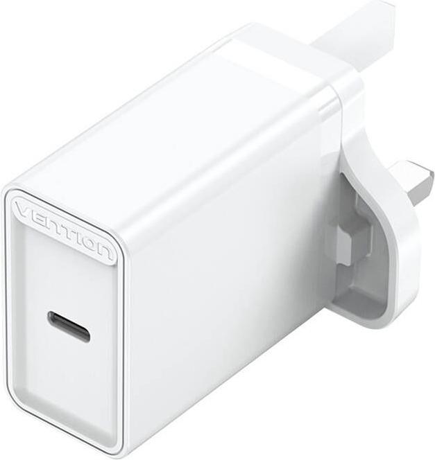 Produktbild Vention USB-C Wall Charger FADW0-UK (20 W) UK White (20 W)