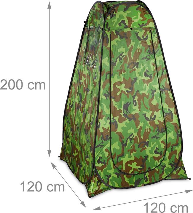 Image du produit Relaxdays Tente de douche camping, Pop Up (1.98 kg)
