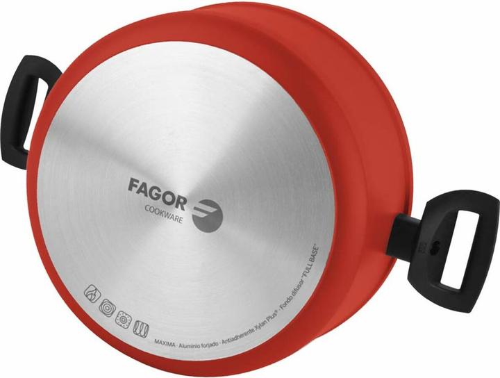 Produktbild Fagor Kasserolle Maxima (Ø 20 x 10 cm) (20 cm, Kochtopf, Aluminium)