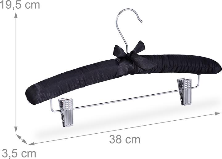 Image du produit Relaxdays Cintre satin (5 x)