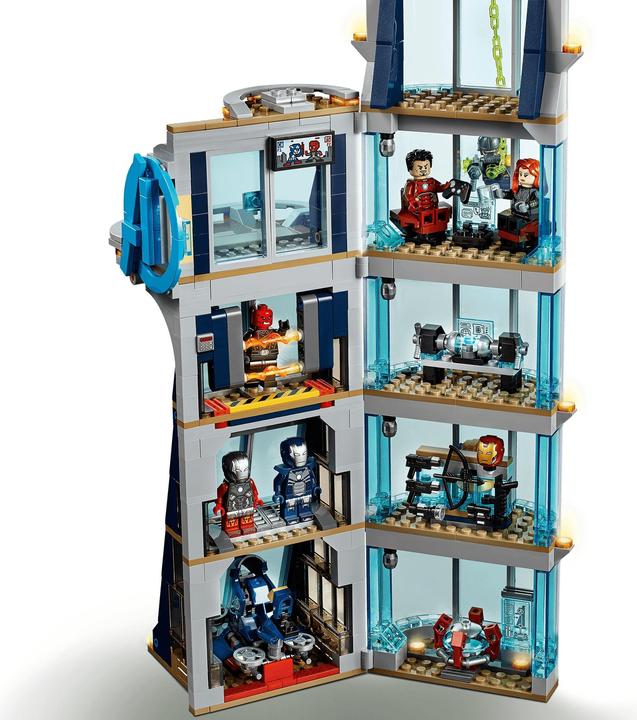 Actual product image LEGO Avengers - Power struggle at the tower (76166, LEGO Marvel)