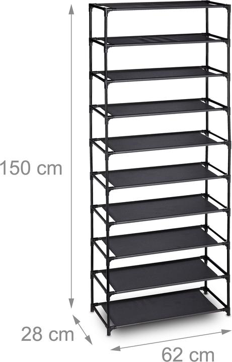 Actual product image Relaxdays Mila (62 x 28 x 150 cm)