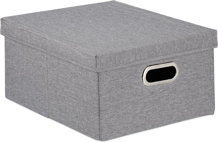 Produktbild Relaxdays Aufbewahrungsbox (34.5 x 42 x 20.5 cm, 25 l)
