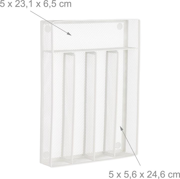 Produktbild Relaxdays Besteckkasten Metall