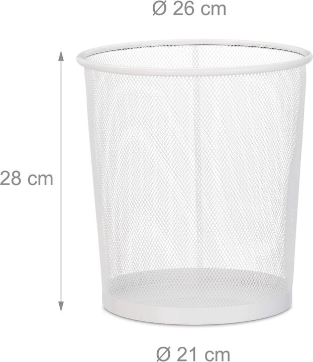 Productafbeelding Relaxdays Prullenbak (12 l)