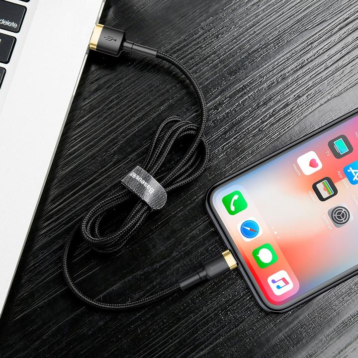 Actual product image Baseus Cafule Series for Apple (1 m, USB 2.0)