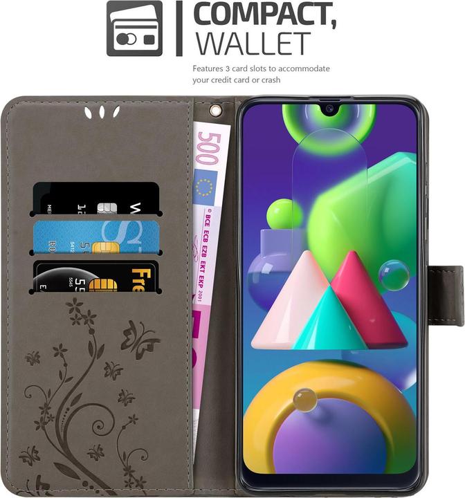 Image du produit Cadorabo Couverture du livre de fleurs (Samsung Galaxy M31)