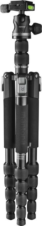 Produktbild mantona DSLM Travel Evolution 225 Reisestativ schwarz/grau