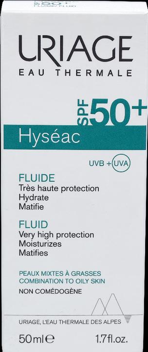 Produktbild Uriage Hyséac Fluid (Sonnencreme Gesicht, SPF 50, 50 ml, 77 g)