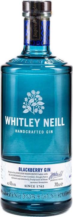Image du produit Whitley Neill Blackberry (mûre) Dry Gin (1 x 70 cl)
