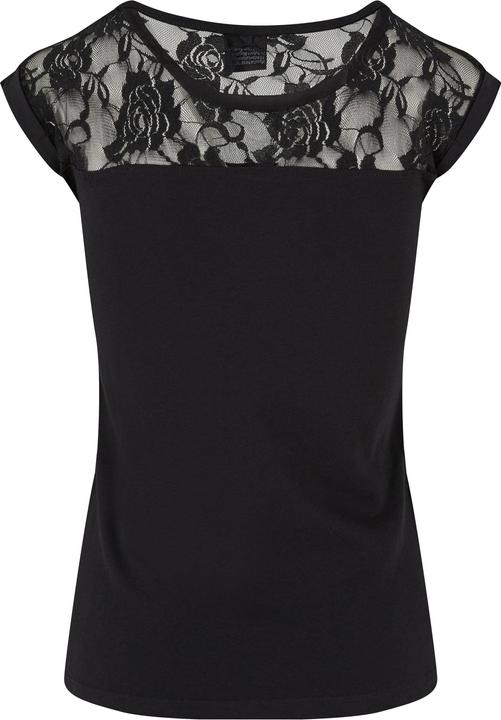 Actual product image Urban Classics Ladies Top Laces Tee (XS)