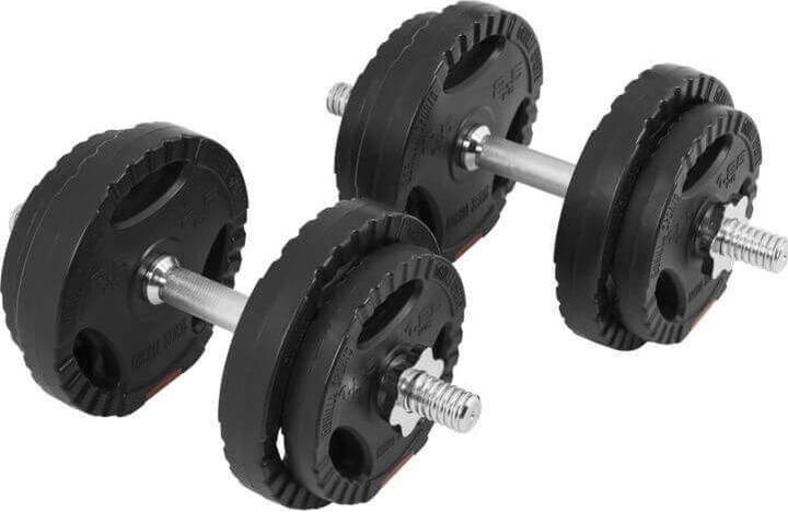 Gorilla Sports Kurzhantelset (4 x 1.25 kg, 4 x 2.5 kg)