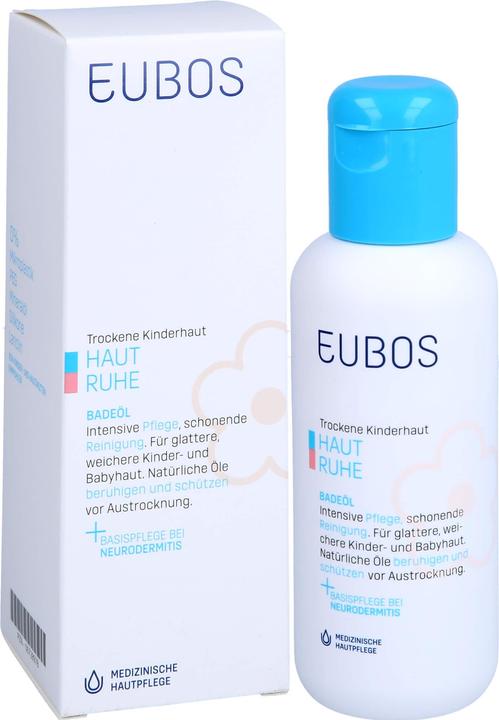 Image du produit Eubos Huile de bain pour enfants PEAU RELAX, 125 ml OEL