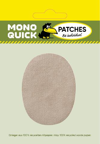 Immagine prodotto Mono Quick Toppa in tessuto ovale (2 x)
