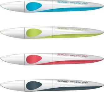 Image du produit Herlitz my.pen style rollerball Ocean Blue (Bleu, Blanc, 1 x)