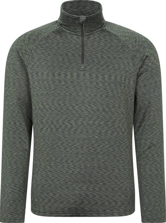 Actual product image Mountain Warehouse Mens Power Quarter Zip Midlayer (XL)