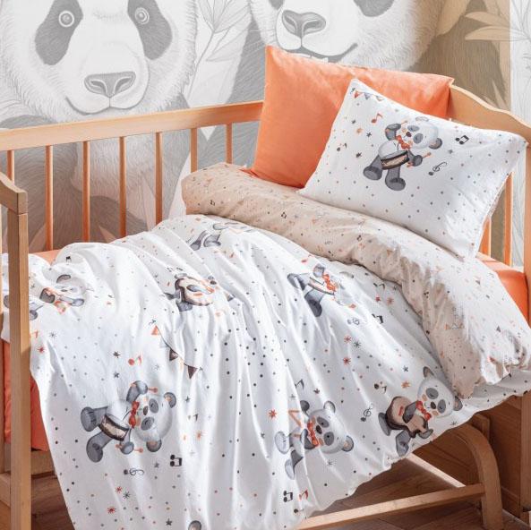 Actual product image Cotton Box Musico baby bed linen (100 x 135 cm, 35 x 45 cm, 40 x 60 cm)