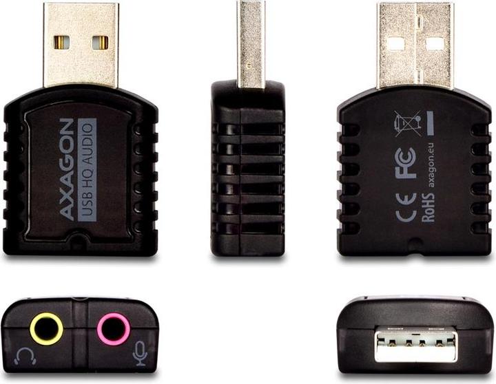 Productafbeelding Axagon ADA-17 - 16 Bit - 93 dB - USB (USB)