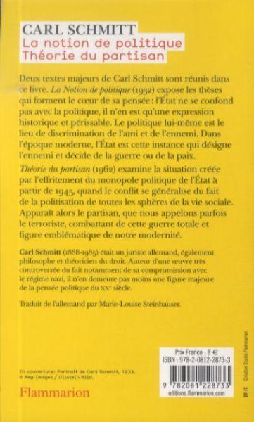Immagine prodotto Cuba La nozione di politica. Teoria del partigiano (Francese, Schmitt Carl, 2009)