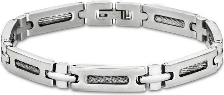 Immagine prodotto Lotus Bracciale Style 21 cm in acciaio inossidabile nero LS1802-2/1 (21 cm, Acciaio inossidabile)