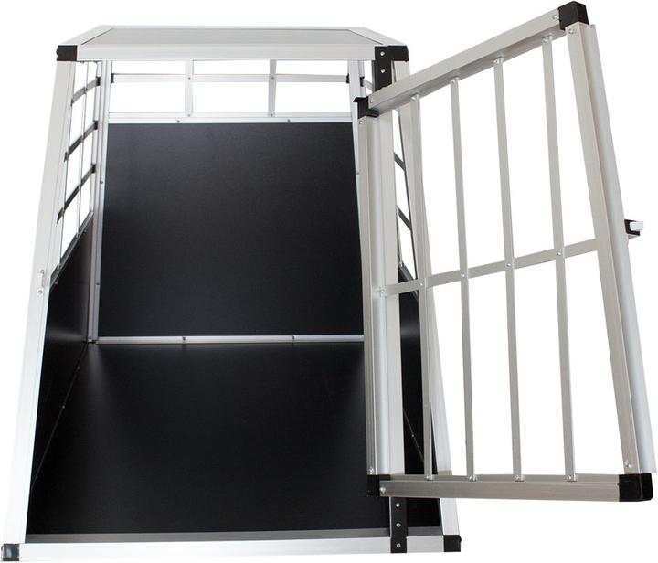 Actual product image Juskys Dog transport box (Dog, Safety closure)