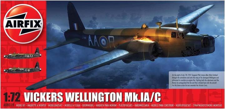 Actual product image Airfix Kit Vickers Wellington Mk.1A/C 1:72