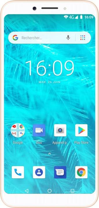 Immagine prodotto Konrow Sky Lite - Android 8.1 - 4G - Display da 5,45" - Dual Sim - 16GB, 1GB RAM - Oro (16 GB, Oro, 5.45", 16 Mpx)