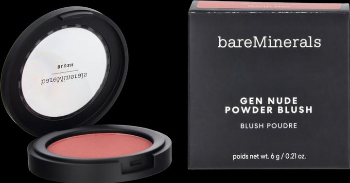 Actual product image Bare Minerals Bareminerals Gen Nude Powder Blush Peachy Keen - 6g (Peachy Keen.)