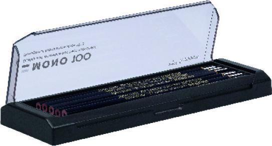 Produktbild Tombow MONO 100 - Bleistift Acrylbox (2B, 12 x)