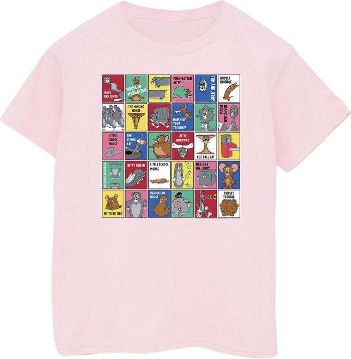 Produktbild Tom & Jerry Grid Squares TShirt Mädchen (140, 146)