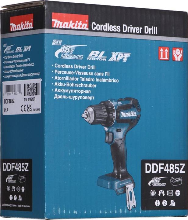 Actual product image Makita Cordless drill screwdriver (Rechargeable battery operated)