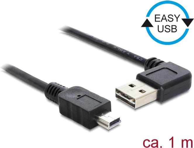 Actual product image Delock EASY USB 2.0 cable (1 m, USB 2.0)