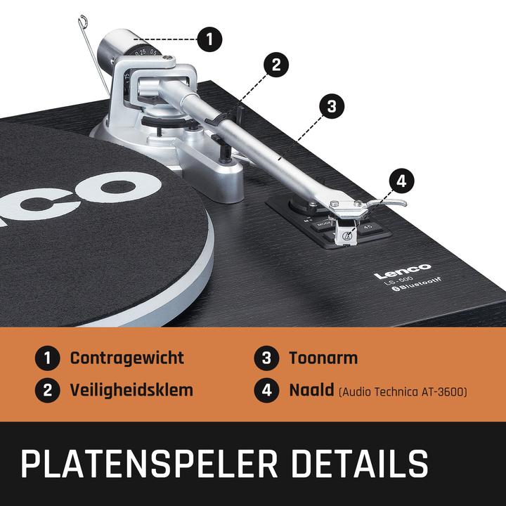 Produktbild Lenco LS-500BK (Vollautomatisch)