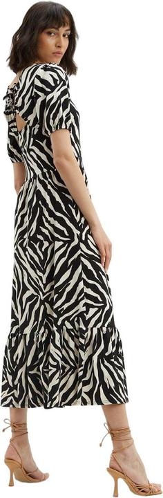 Immagine prodotto Dorothy Perkins Vestito Midi Piccola Rilassata Stampa Zebrata Legare indietro Donna (30)