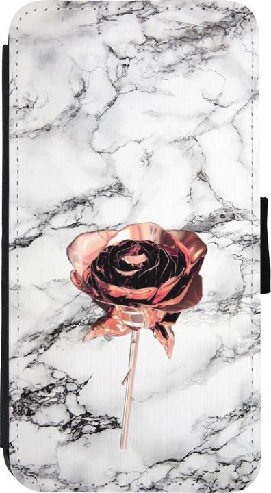 Actual product image PhoneLook Coque Wallet noir Marble Rose Gold (Apple iPhone XS Max)