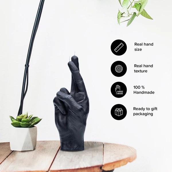 Image du produit Candle Hand Croiser les doigts (1 pcs)