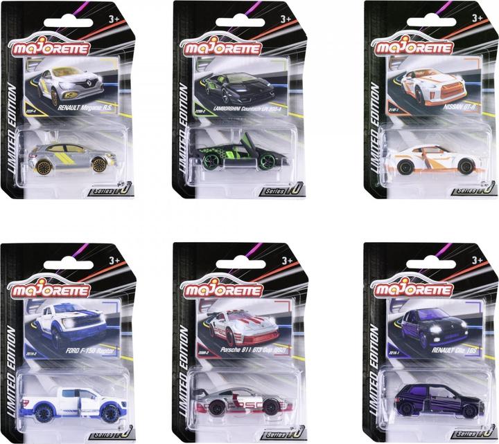 Actual product image Majorette Limited Edition 10, 6-sort.