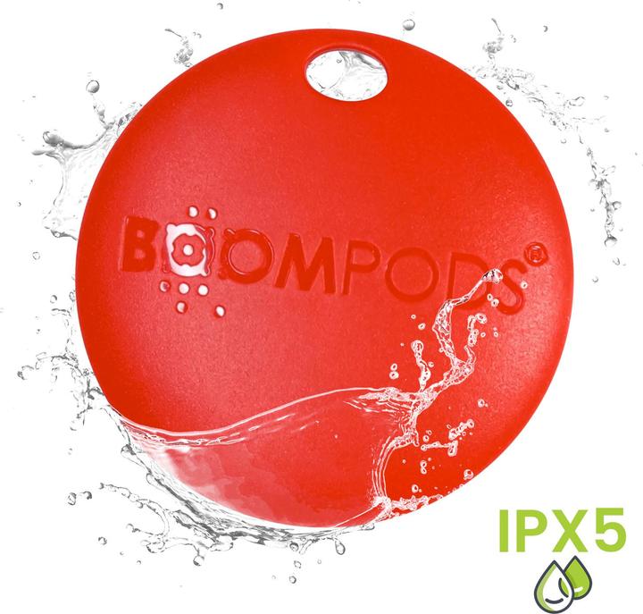 Actual product image Boompods BOOMTAG red (Apple)