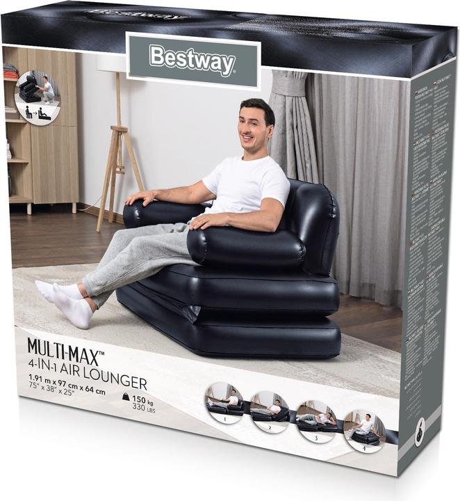 Actual product image Bestway Multi-Max 4-in-1 Air Lounger
