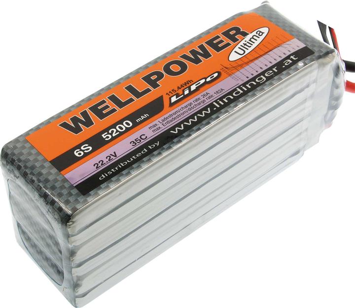 Produktbild Wellpower Lipo Akku Ultima (22.20 V, 5200 mAh)