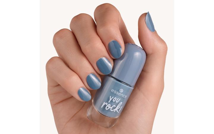 Produktbild essence Gel Nail Colour 64 YOU rock! (Grau, Gel-Effekt Nagellack)