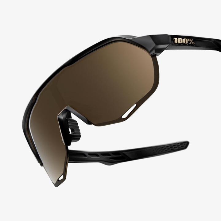 Immagine prodotto 100% S2 Matte Black Soft Gold Mirror Lens (Nero opaco, Oro)