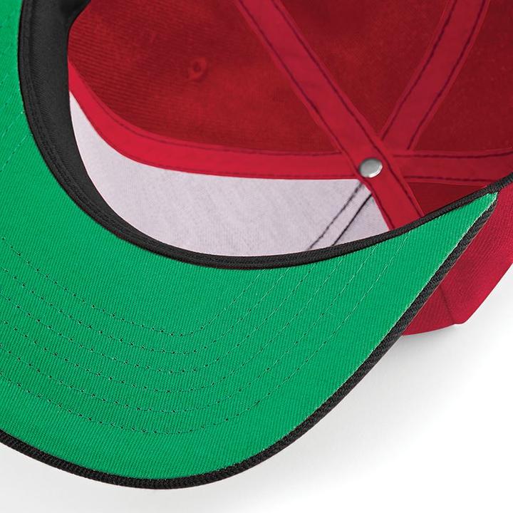 Produktbild Beechfield Baseballkappe Flat Peak (One Size)