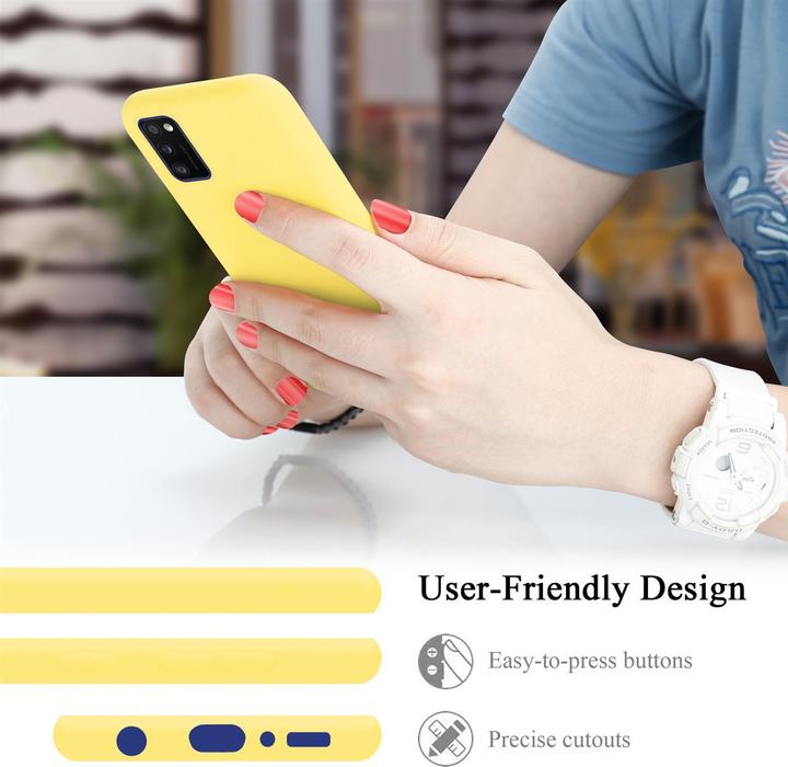 Immagine prodotto Cadorabo Copertura della cassa del silicone liquido TPU (Samsung Galaxy A41)