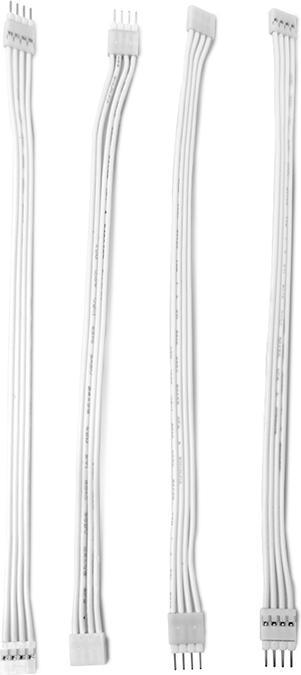 Actual product image Light Solutions Cable til Philips Hue Gradient LightStrip - 15cm - Hvid - 4 pcs