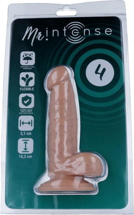 Actual product image Mr. Intense MR INTENSE 4 REALISTIC PENIS 16.2 -OR- 3.1CM
