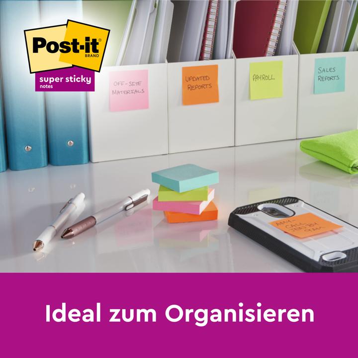 Produktbild Post-it Super Sticky (76 x 76 mm)